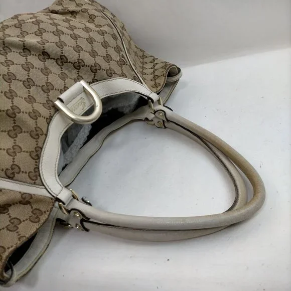 Auth Gucci Shoulder Bag Brown Canvas #43201G87 - Picture 5 of 9
